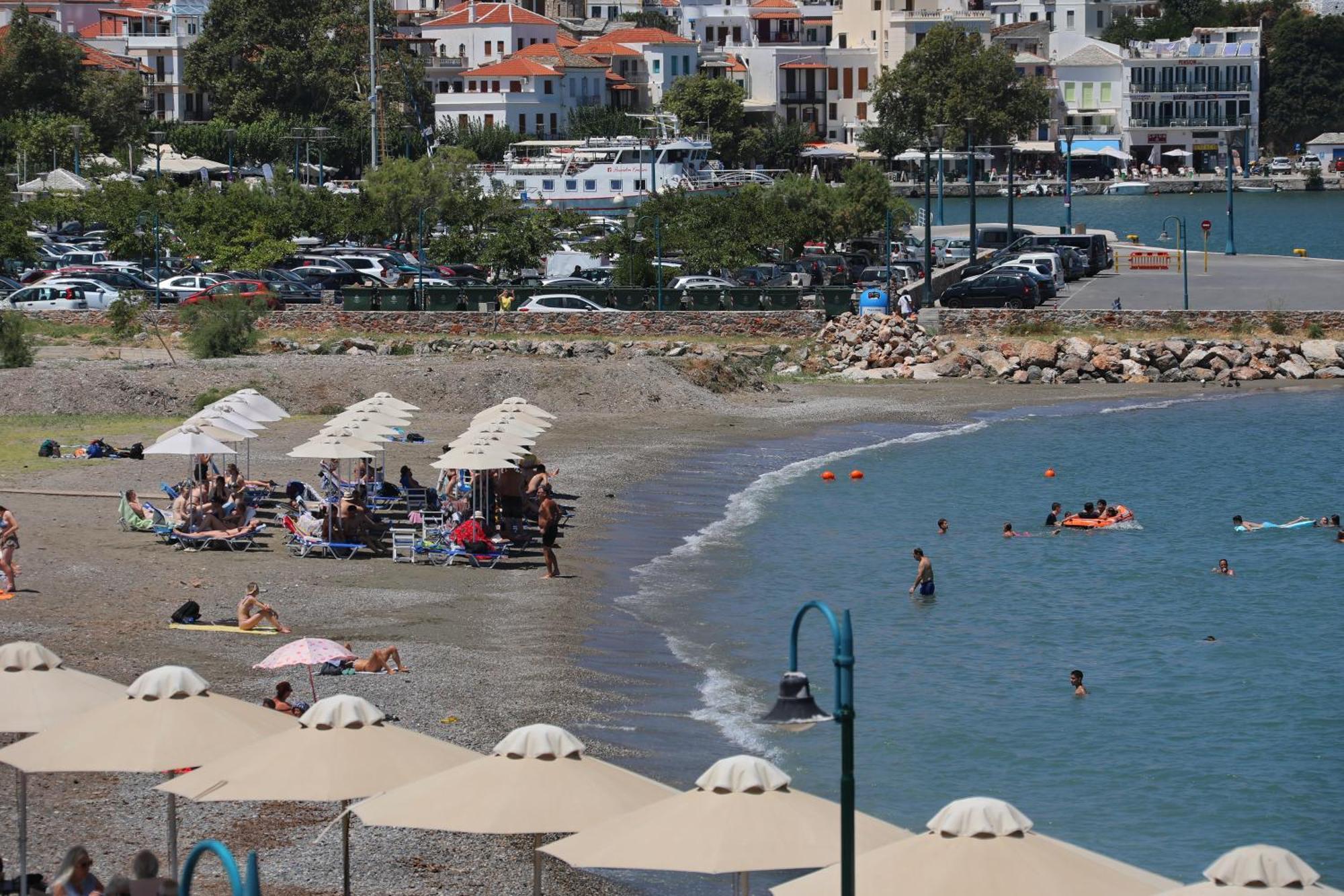 Hotel Mamma Mia Skopelos Exterior foto